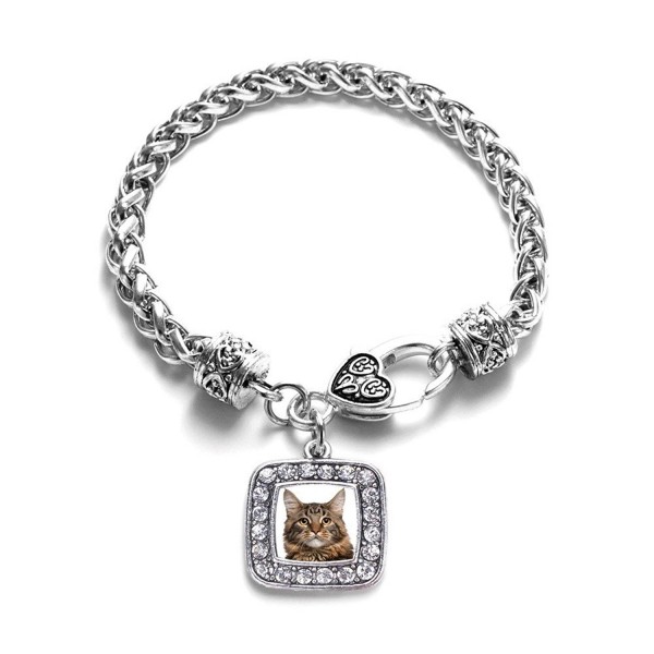 Classic Silver Plated Crystal Bracelet