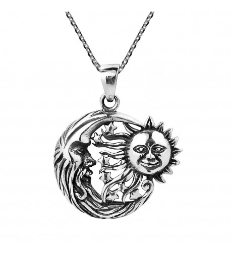 Celestial Embrace Sterling Silver Necklace