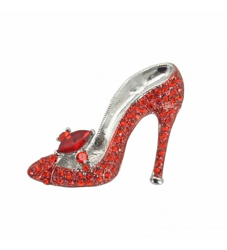 TTjewelry Fashion High Heel Rhinestone Crystal