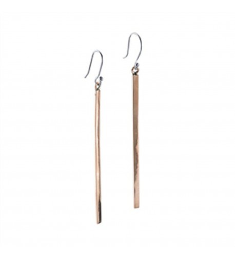 Tisoro WB675912 Copper Bar Earrings