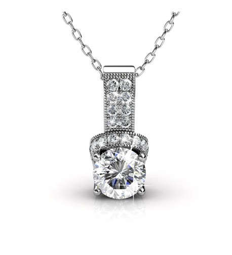 Cate Chloe Swarovski Special Occasion Jewelry Round Cut