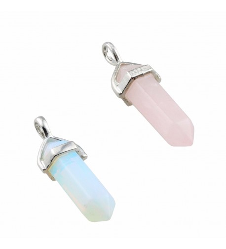 Samtree Healing Crystal Pendant Necklace