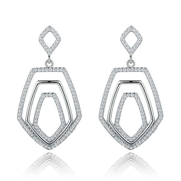 GULICX Crystal Baroque Earrings Zirconia GULICX Crystal Baroque Earrings Zirconia