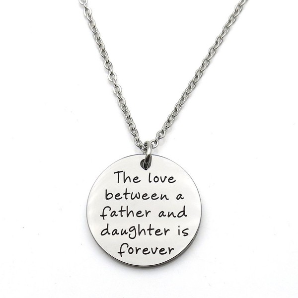 between daughter forever Stainless Necklace
