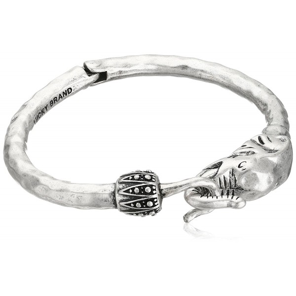 Lucky Brand Silver Elephant Bracelet