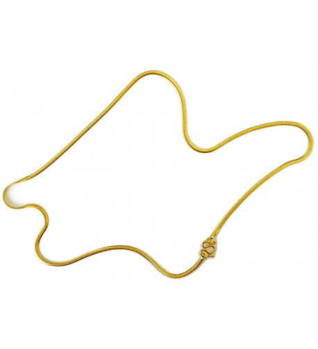 Yellow Plated Necklaces Fashion Jewelry