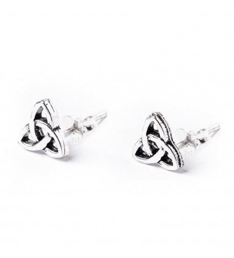 81stgeneration Womens Sterling Trinity Earrings