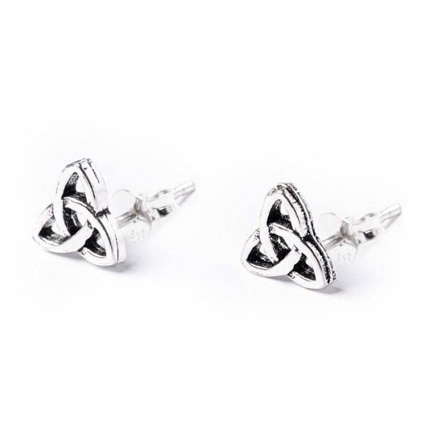 81stgeneration Womens Sterling Trinity Earrings