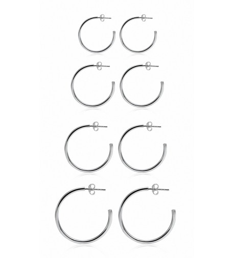 Sobly Stainless Half Hoop Piercings Hypoallergenic