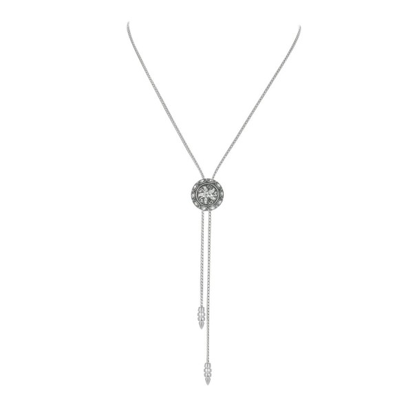 Antique Pendant Necklace Adjustable White Antique Pendant Necklace Adjustable White
