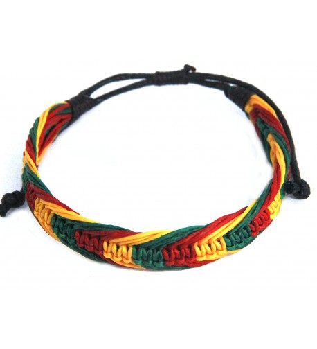 Bracelet Cotton Handmade Reggae Jewelry