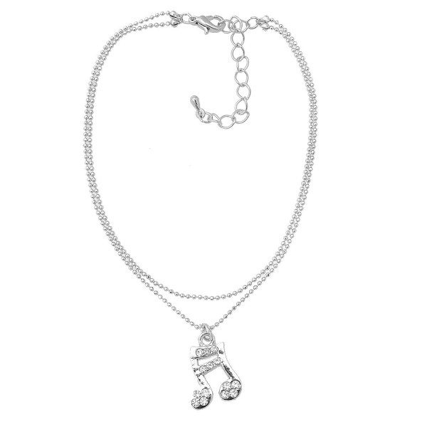 Spinningdaisy Double Layer Crystal Anklet