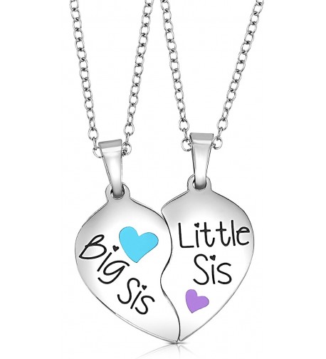 Matching Sisters Necklace Jewelry Friends