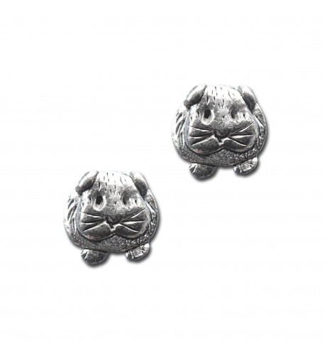 Pewter Guinea Earrings Magic Zoo