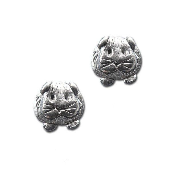 Pewter Guinea Earrings Magic Zoo