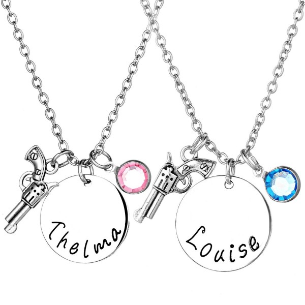 ALoveSoul Revolver Couple Pendant Necklace