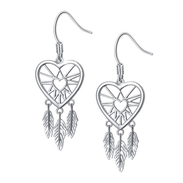 Sterling Catcher Feather Forever Earrings