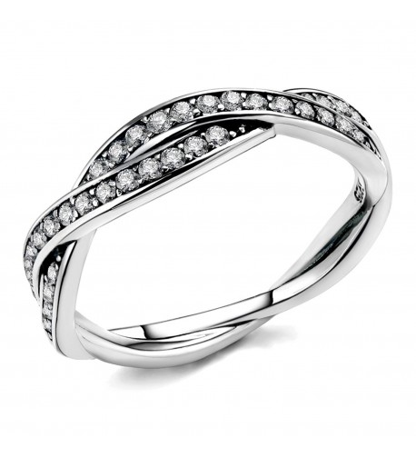 Sterling Braided Zirconia Stackable Ring%EF%BC%889%EF%BC%89