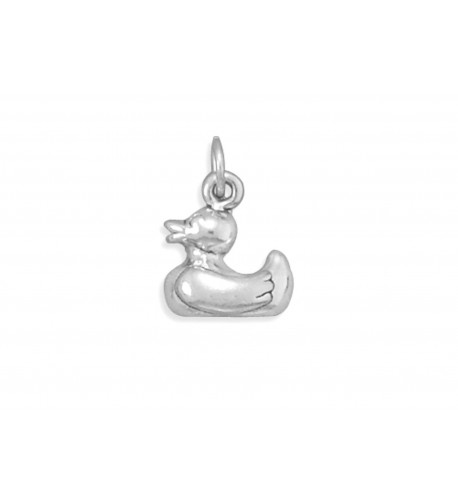 Corinna Maria Sterling Silver Rubber Charm