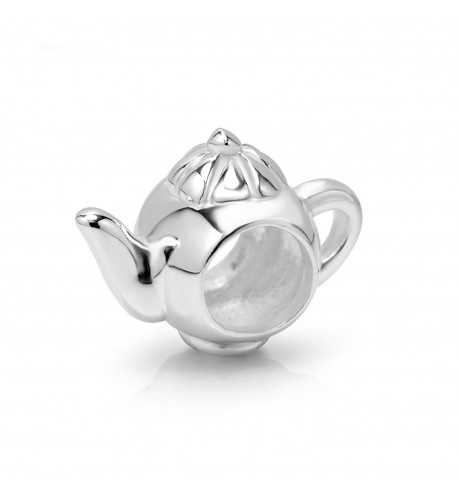 Sterling Silver Teapot Charm Bead
