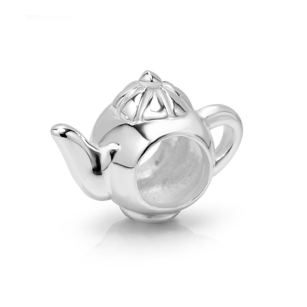 Sterling Silver Teapot Charm Bead