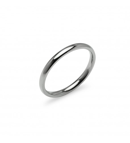 Silverline Jewelry Comfort Wedding Stainless