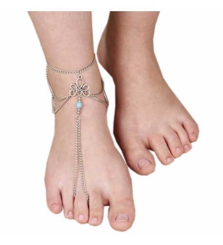 Barefoot Sandal Tassel Jewelry Anklet