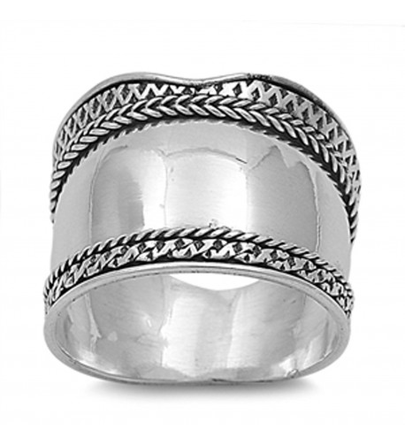 Sterling Silver Womens Oxidized Fashion