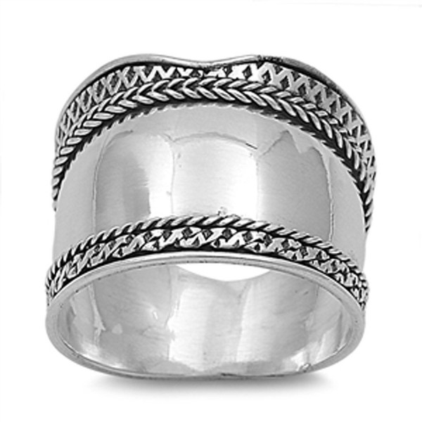 Sterling Silver Womens Oxidized Fashion