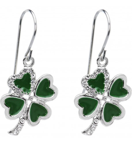 Body Candy Bright Shamrock Earrings