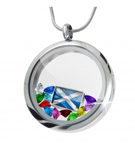 Floating Locket Scotland Flag region