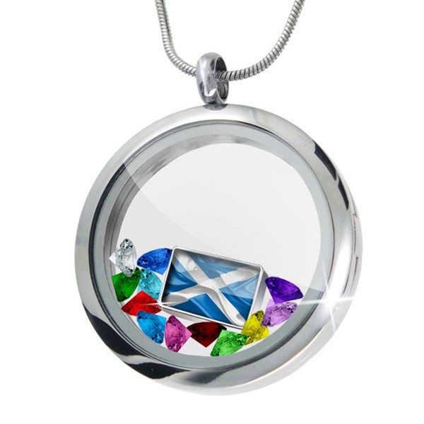 Floating Locket Scotland Flag region