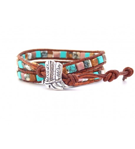 Equestrian Bracelet Cowgirl Synthetic Turquoise