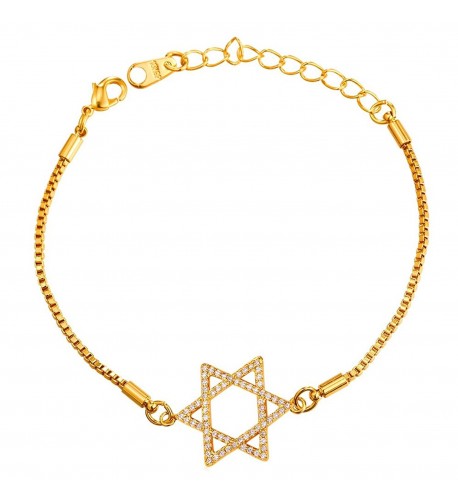 David Plated Bracelet Jewish Jewelry