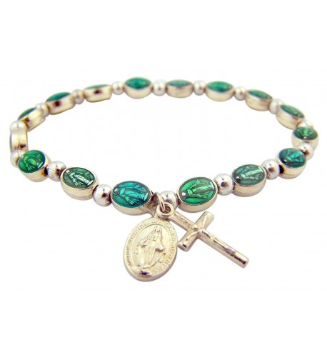 Miraculous Prayer Stretch Rosary Bracelet