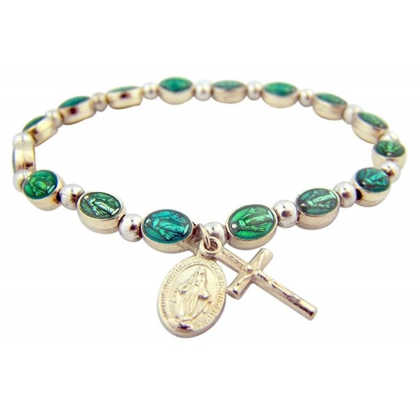 Miraculous Prayer Stretch Rosary Bracelet