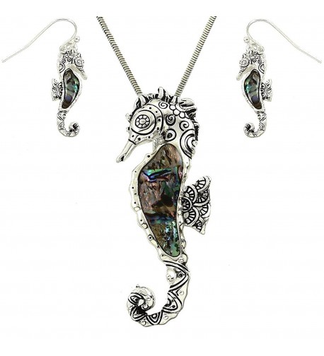 DianaL Boutique Beautiful Seahorse Necklace