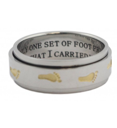 Footprints Sand Spinner Inspirational Wedding