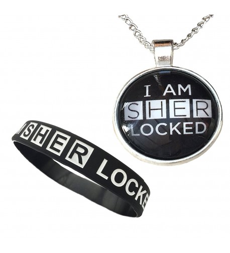 Jewelry SHERLOCKED Cabochon Necklace Bracelet