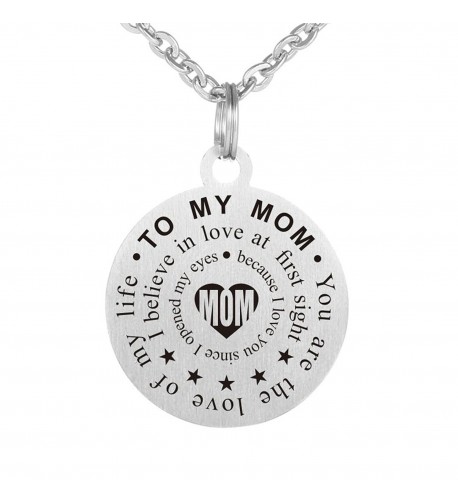 Inspirational MOM Necklace Love Life