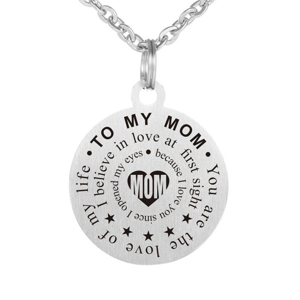 Inspirational MOM Necklace Love Life