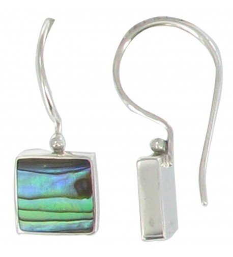 Poulettes Jewels Sterling Earrings Abalone