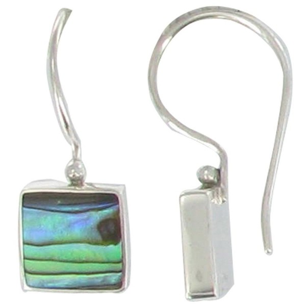 Poulettes Jewels Sterling Earrings Abalone