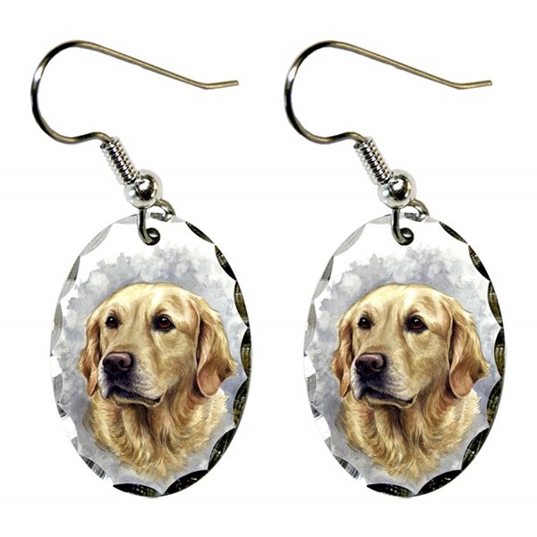 Canine Designs Retriever Scalloped Earrings