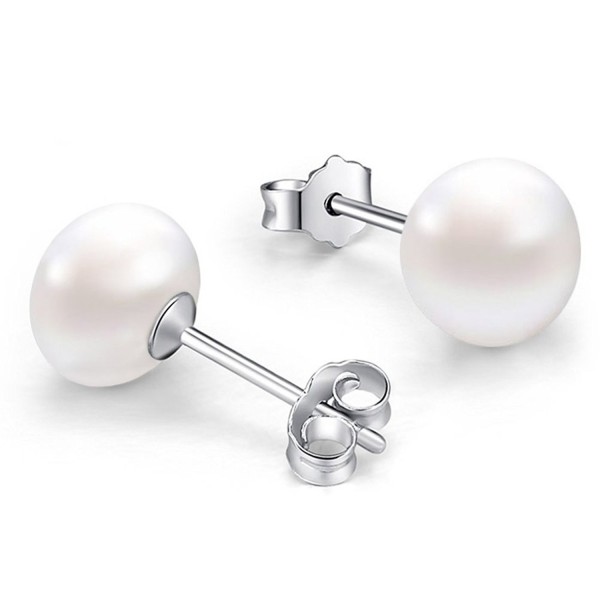 Sterling Silver Freshwater Cultured Earrings Sterling Silver Freshwater Cultured Earrings