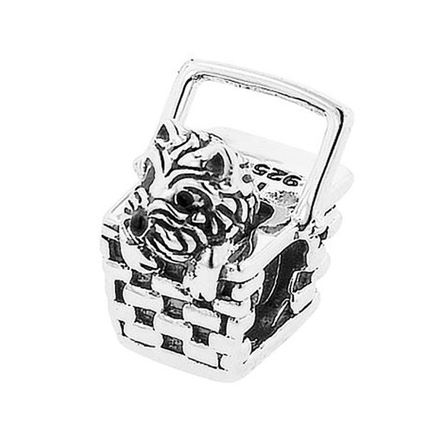 Sterling Silver Wizard Enamel Basket