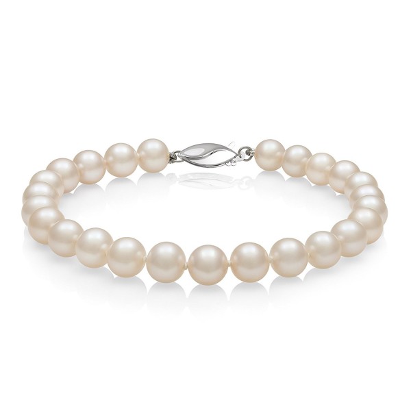 Sterling 6 0 7 0mm Cultured Freshwater Bracelet