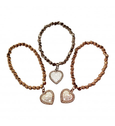 EverKid Elegant Bracelets Heart Charms