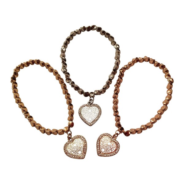 EverKid Elegant Bracelets Heart Charms