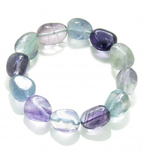 Fluorite Crystals Protection Gemstone Bracelet